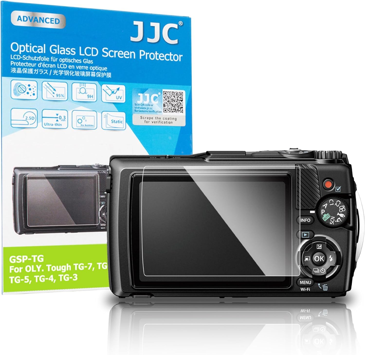 Amazon | Olympus TG-7 TG-6 TG-5 TG-4 TG-3 液晶保護フィルム 