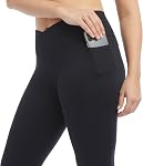 Danskin Womens Endurance Crossover Waist Crop LeggingsLeggings