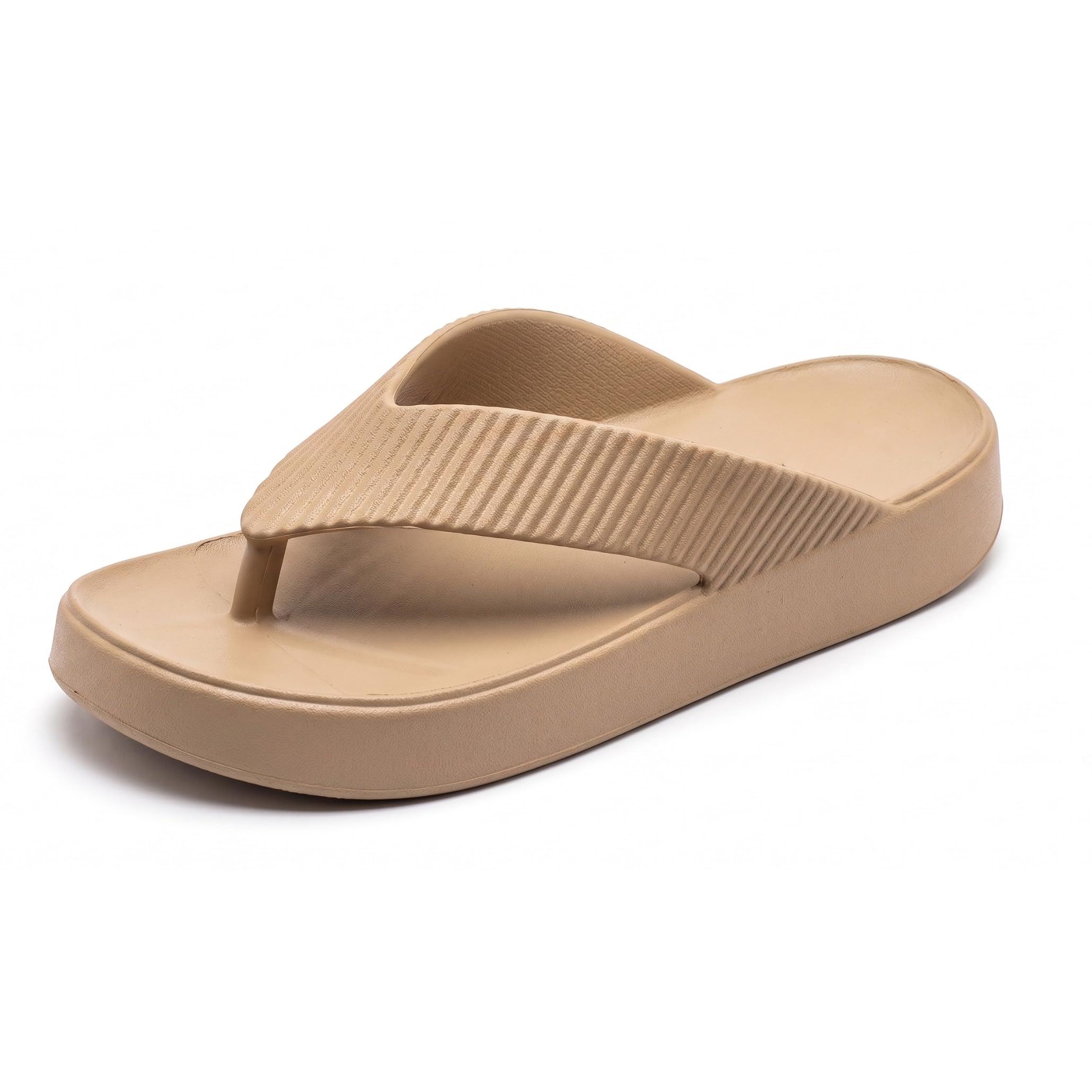 ruasa Women's Flip Flop with Thong Strap, Thick Sole, Lightweight Slipper with Comfortable Footbed for Daily Use-picture-40