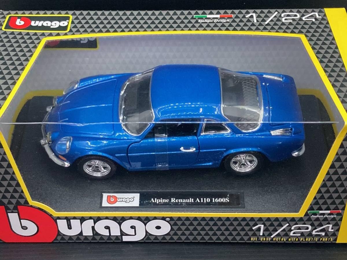 Amazon.co.jp: Burago 1/24 Alpine A110 1600S Renault Mini Car 