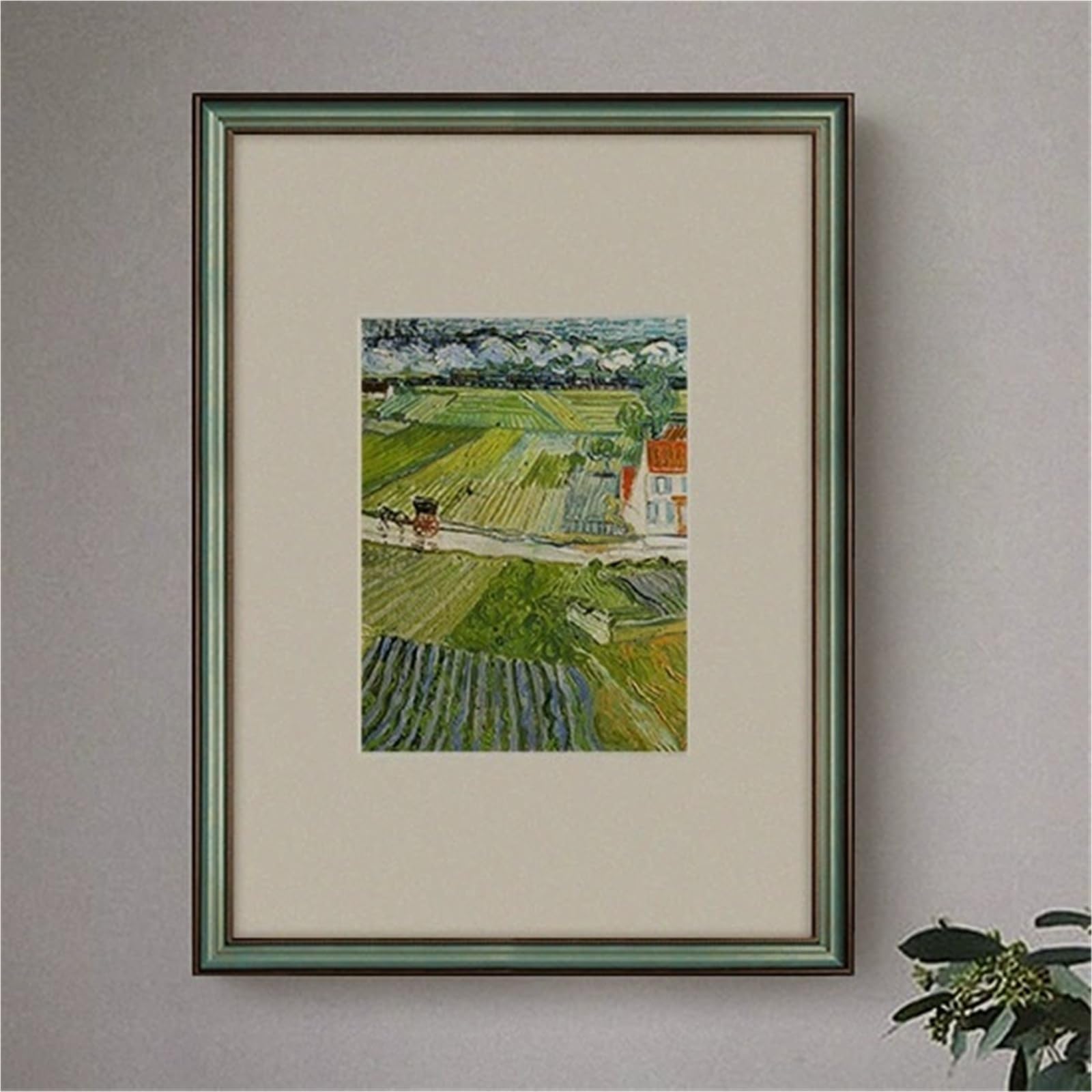 Wooden Photo Frames Can Be Used As Wall Mounts Or Desktop Keepsake Gifts(Blue,12-inch [25.3 * 30.3])