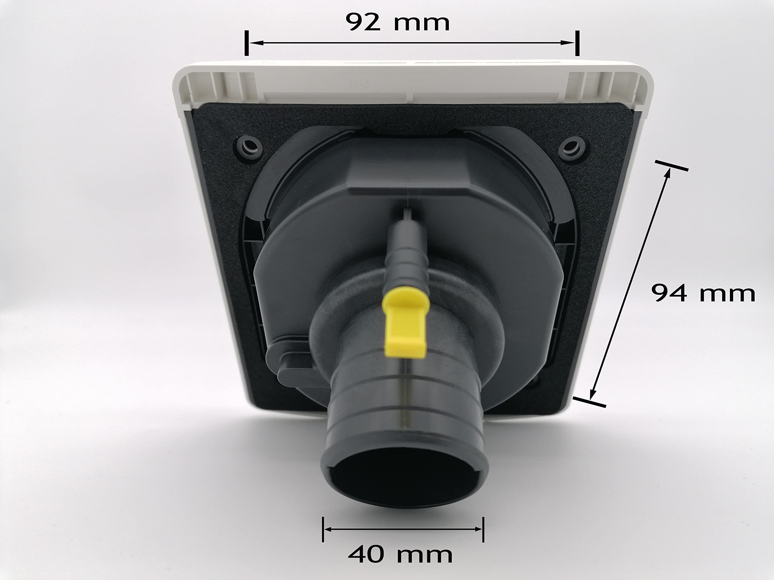 CR-MOESANCO® KIT Bocana Llenado + Tornillos INOX Caravana Aguas Limpias Autocaravana,Camper Tapon Deposito Barco con Tapa