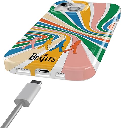 Miniatura 2 de Casely Funda diseñada para iPhone 15  Beatles  Come Together  Abbey Road  Funda clásica compatible con MagSafe