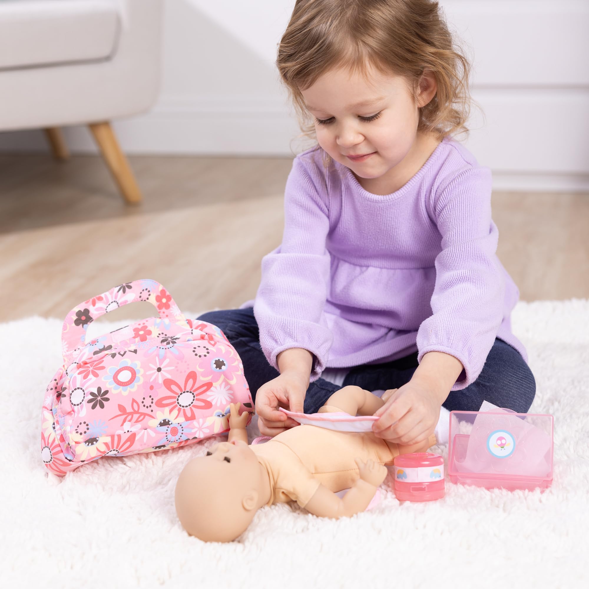 Melissa & Doug 4889 Doll Nappy Bag Set (Only)