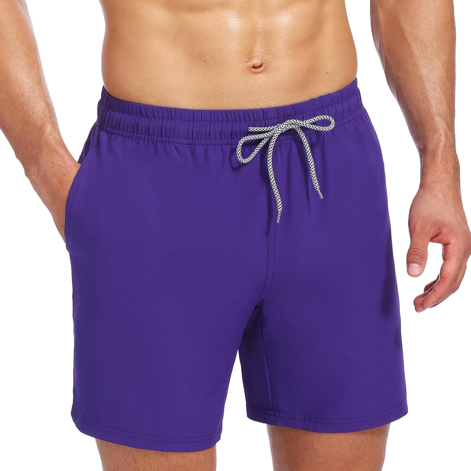 Yelang Board Shorts for Men Swim Pant Quick Dry Swim Trunk Beachwear Swim Beach Short Bathing Suit Swimwear with Mesh Lining