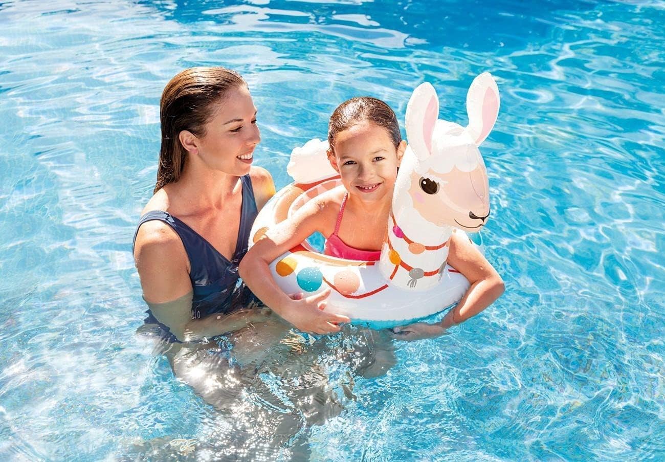 Intex Big Animal Ring, Swim Tube 28" x 22" for Children Ages 3-6 - Alligator : Toys & Games