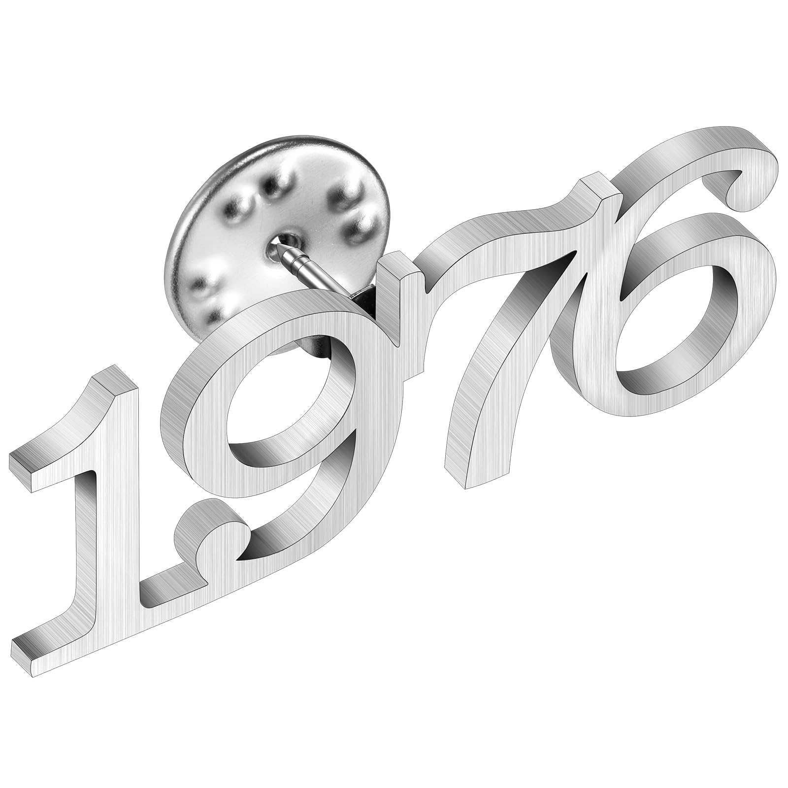 AMITER Birth Year Lapel Pin, 1970-2025 Enamel Brooch Pins Tie Tacks for Men &amp; Women Birthday, Graduation, Anniversary