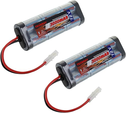 Miniatura 7 de Tenergy Paquete de baterías de 72 V de alta capacidad 6 celdas y 3000 mAh batería plana NiMH batería de repuesto para automóvil RC camión RC tanque
