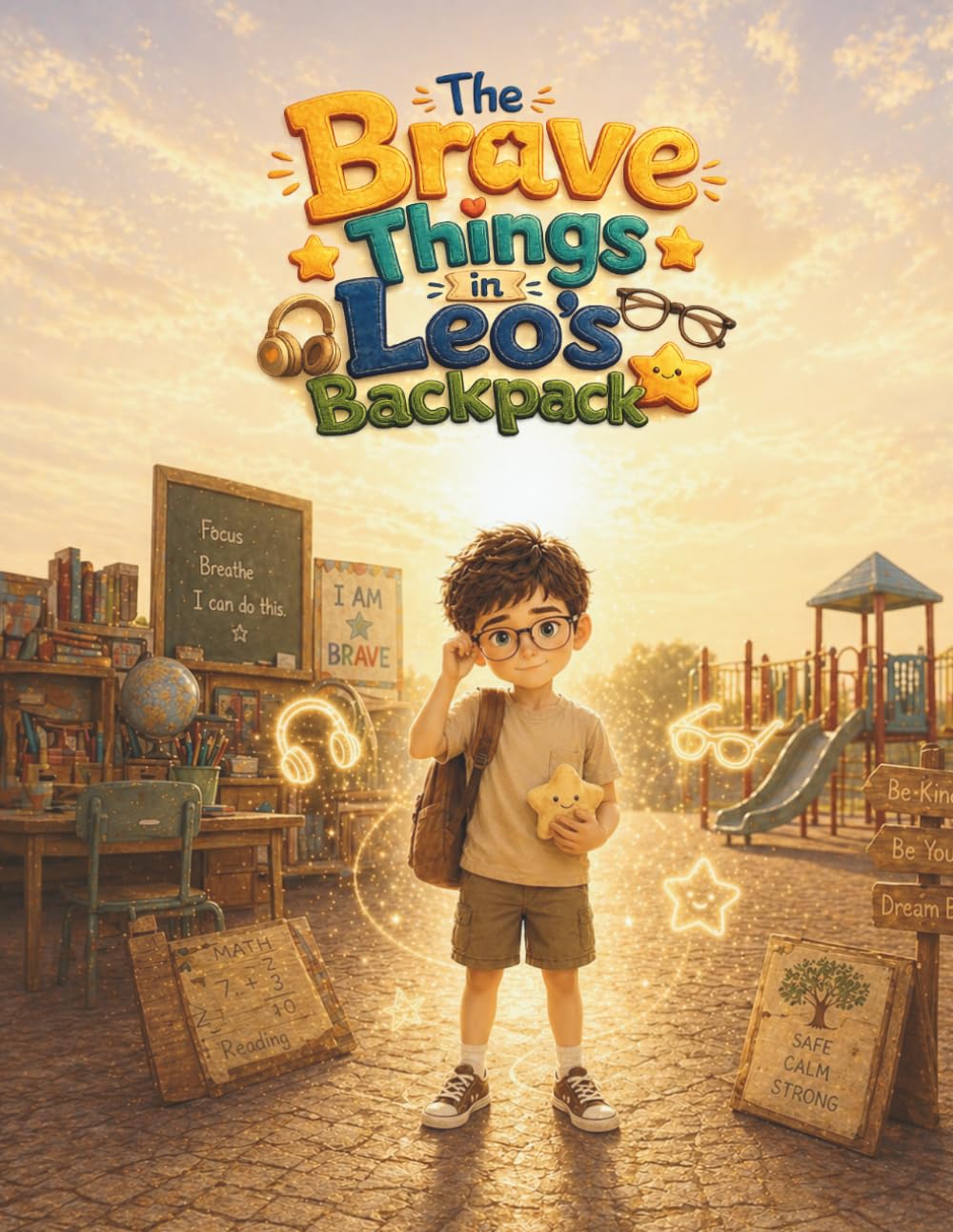 The Brave things in Leos backpack