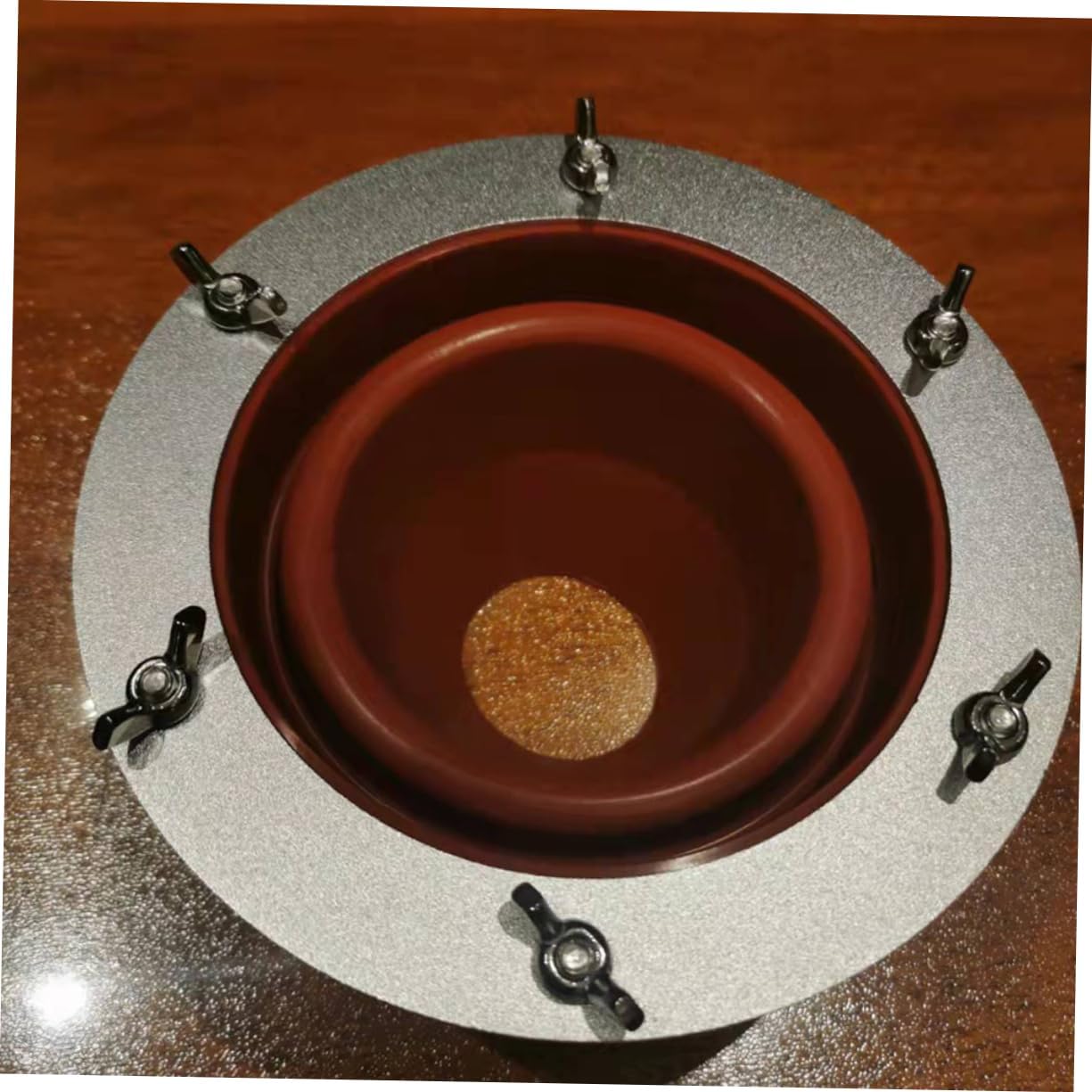 Kisangel Fireproof Stove Jack for Hot Tent Chimney Protective Ring Easy to Install for Camping and Outdoor Use