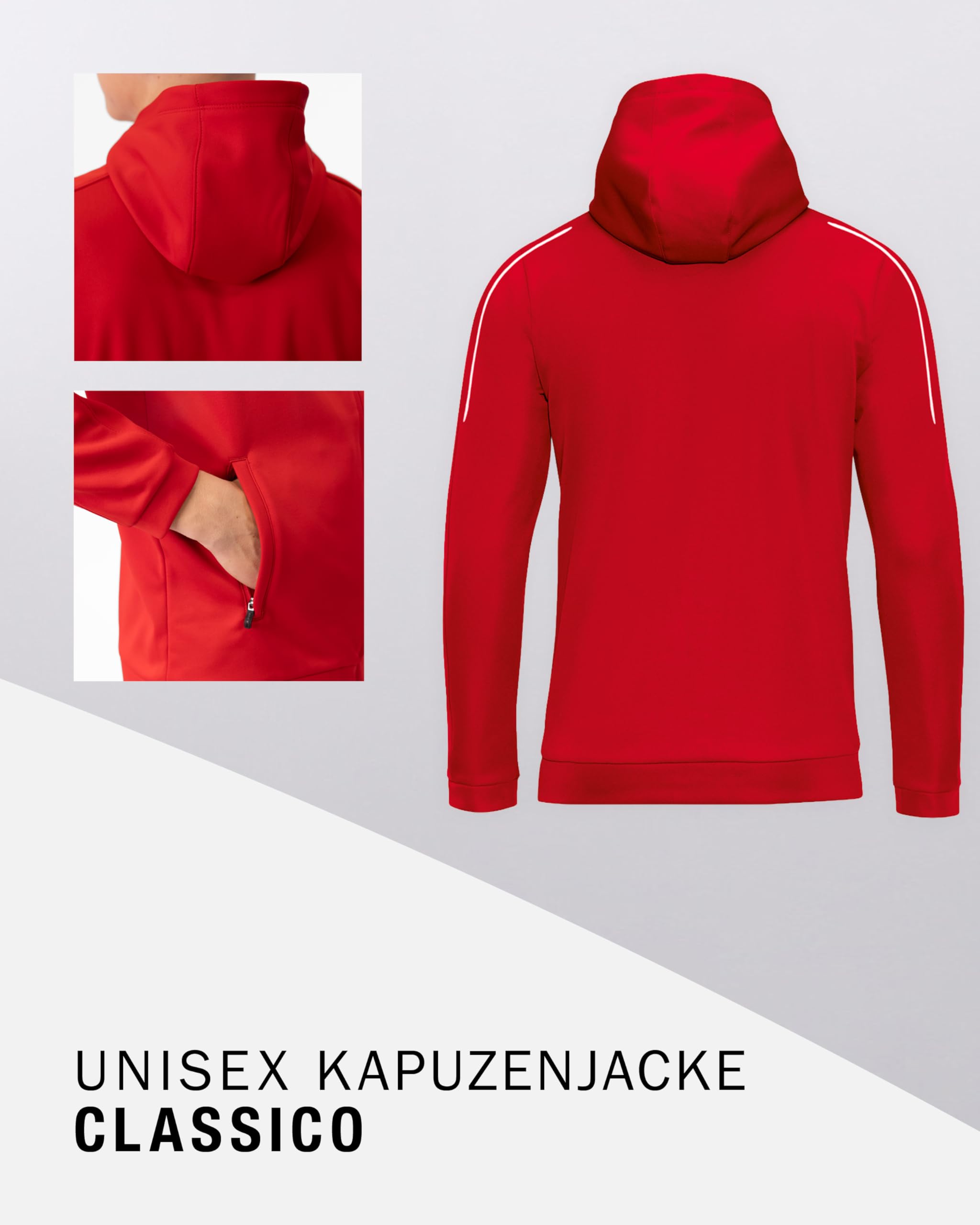 JAKO Kinder Kapuzenjacke Classico 6850