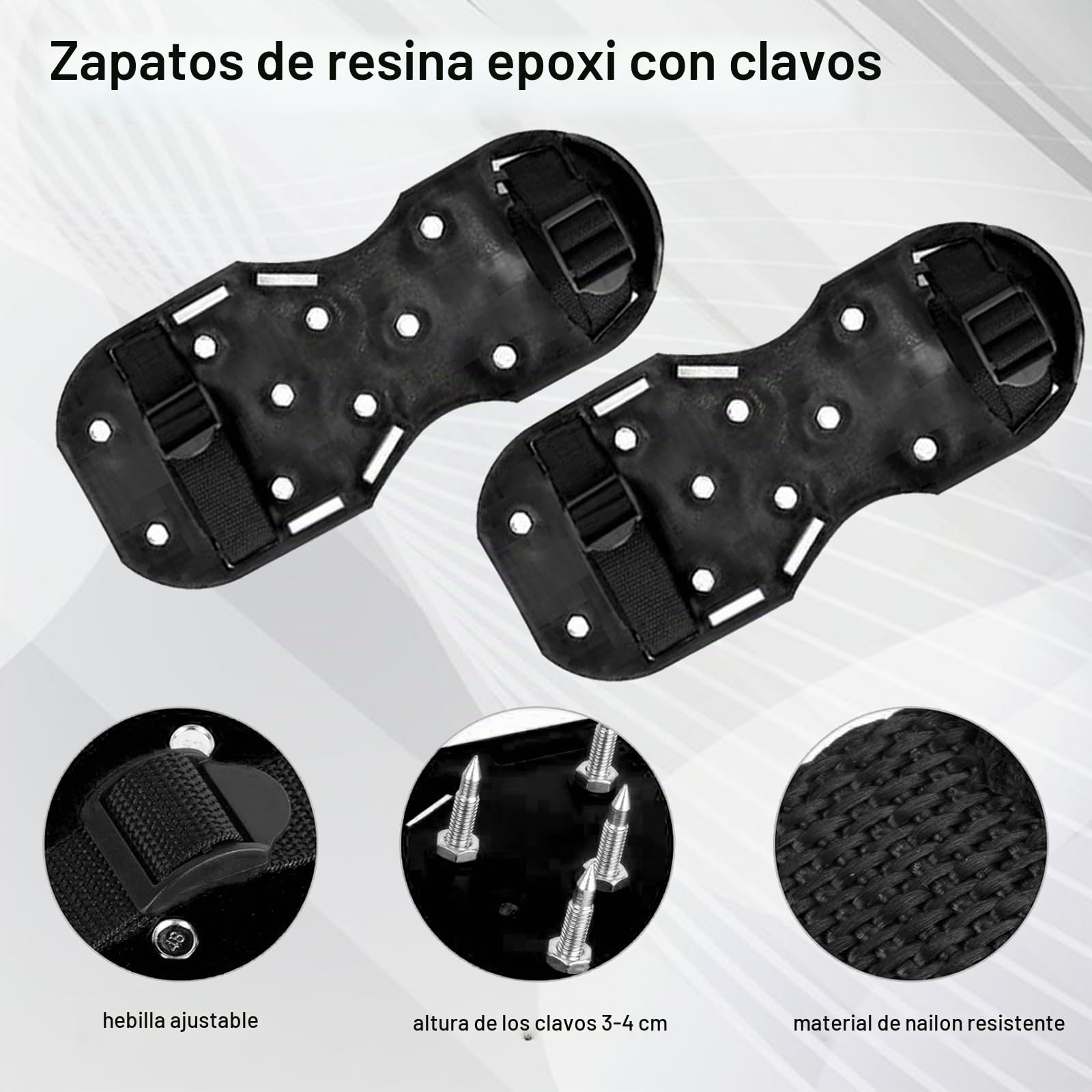 Kit Herramientas de Autonivelación de Cemento, con Zapatas de Clavos 3CM Escobilla de Goma de Pie 56CM Rodillo Desaireador 23CM+48CM Rodillo 9CM+23CM Varilla Telescópica de 170CM