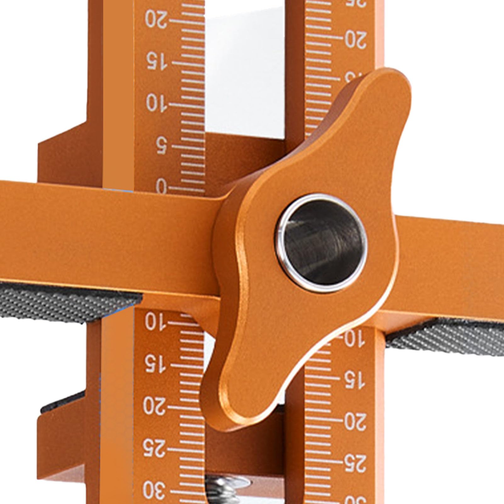 Cocoarm Cabinet Door Mounting Jig Tool Cabinet Door Installation Positioner Adjustable Length Aluminum Alloy with 10mm Rebounder Mounting Hole for Kitchen Bathroom Wardrobe Cabinets