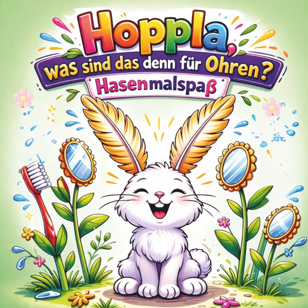 Hoppla, was sind das denn für Ohren?: Hasenmalspaß