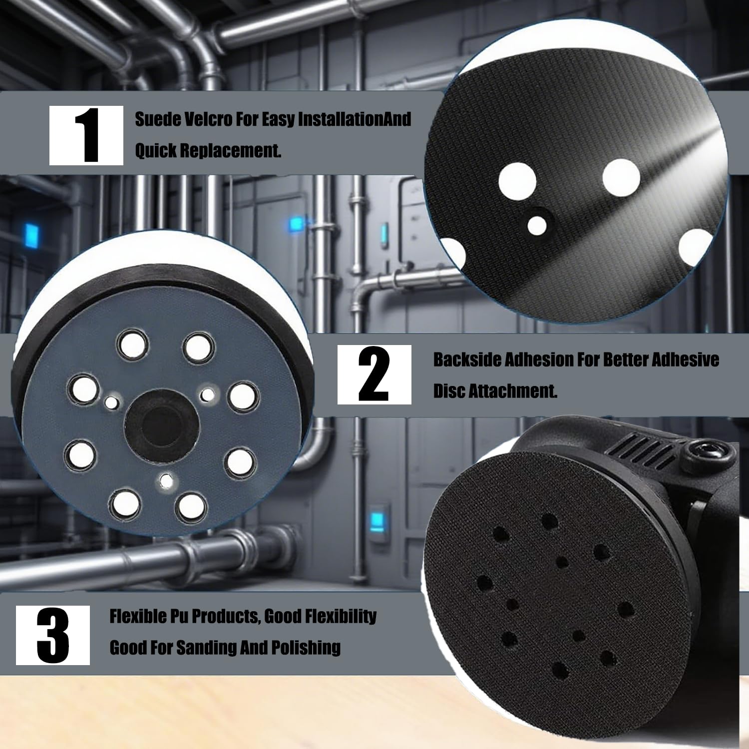 Piastra abrasiva 125 mm per smerigliatrice | Leroy Merlin