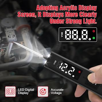 ELM327 OBD2 USB Adapter for Windows + Power Circuit Probe Tester