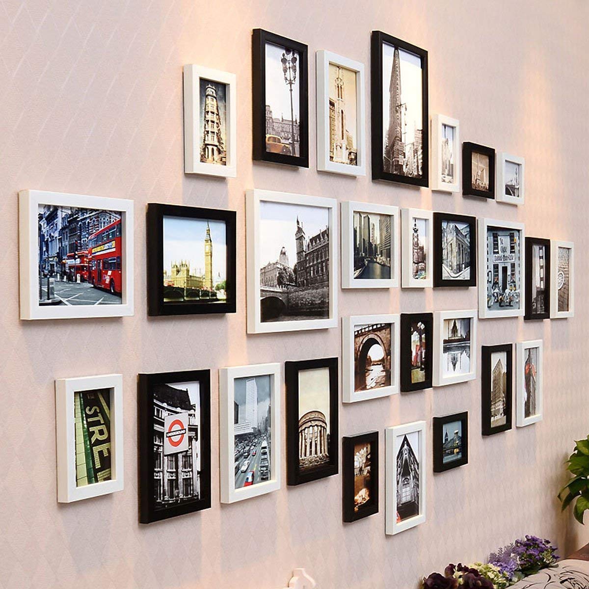 PAPER PLANE DESIGN Gallery Wall Frame Set Memories Love Wall Decoration (SET OF 28)
