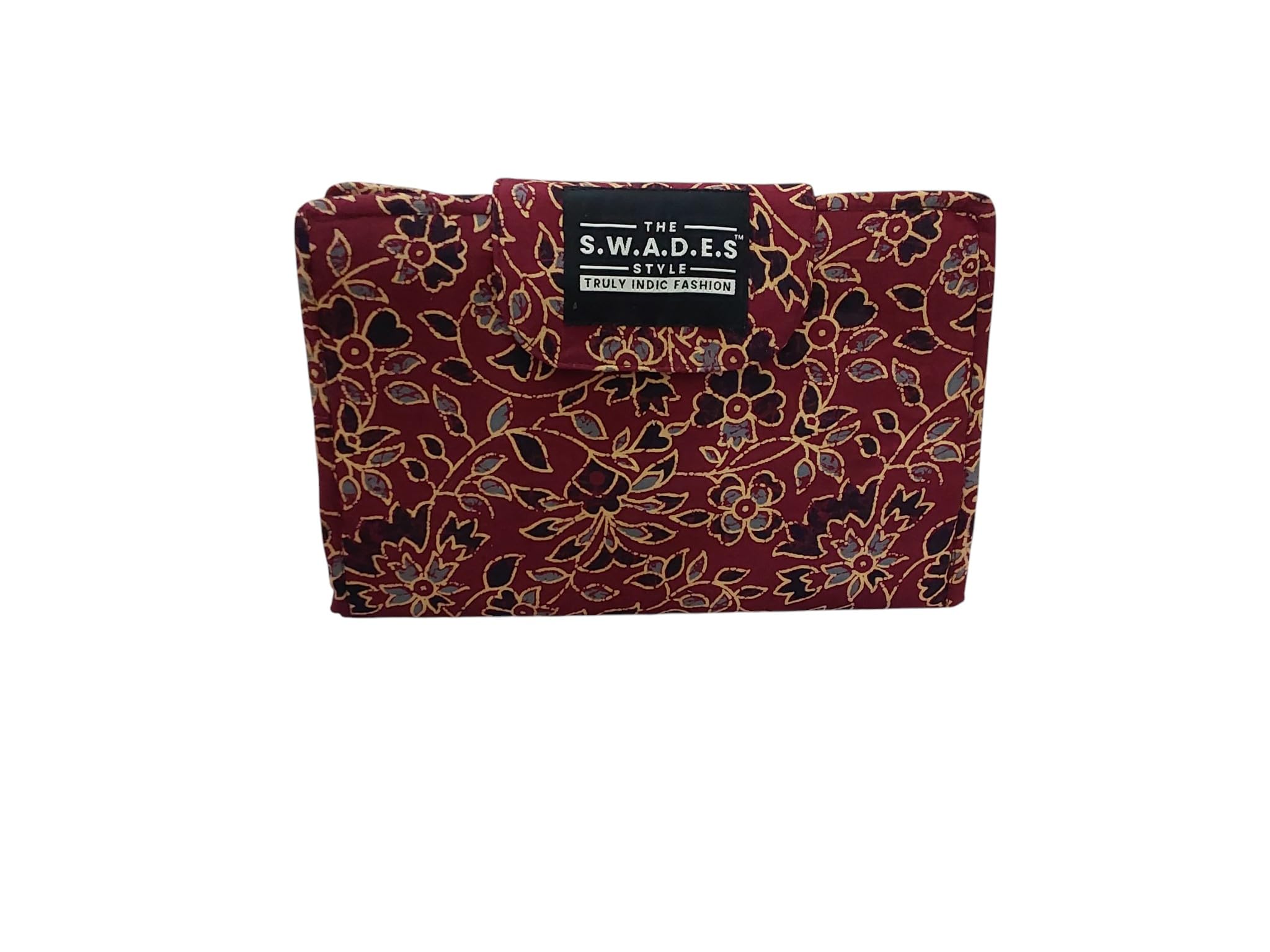 the s.w.a.d.e.s style, truly indic fashion Jahanara 6-Pocket Clutch Pouch-picture-49