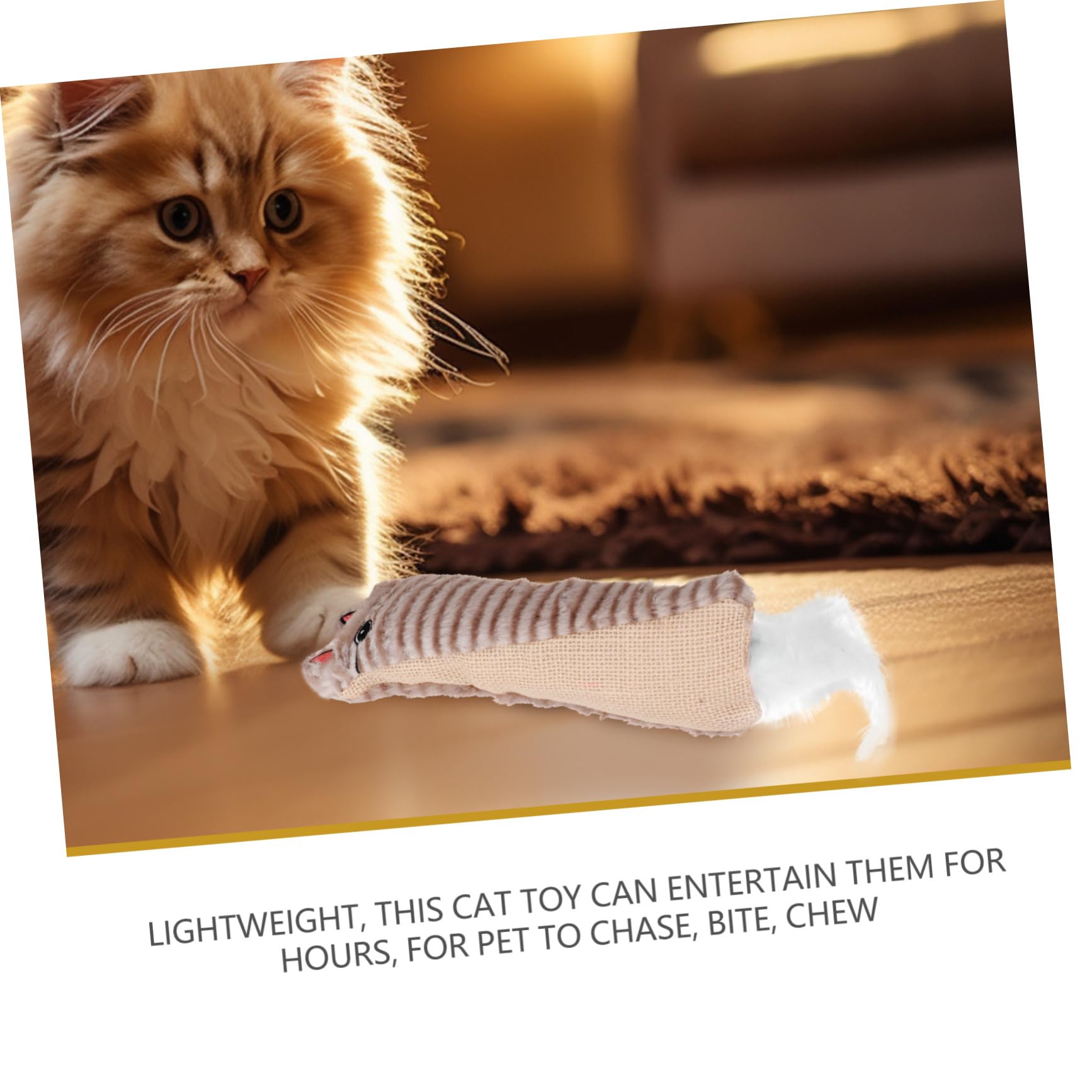 Jouet À Mâcher en Papier Sisal pour Chat Dintérieur