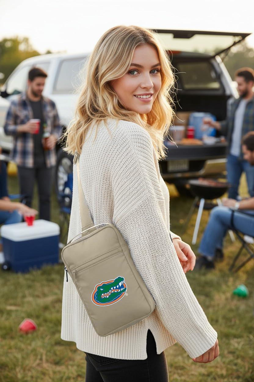 Broad Bay University of Florida Crossbody Bag - Versatile Travel, Sports, or Gameday Bag for Gators Fans and Alumni, Men or Women