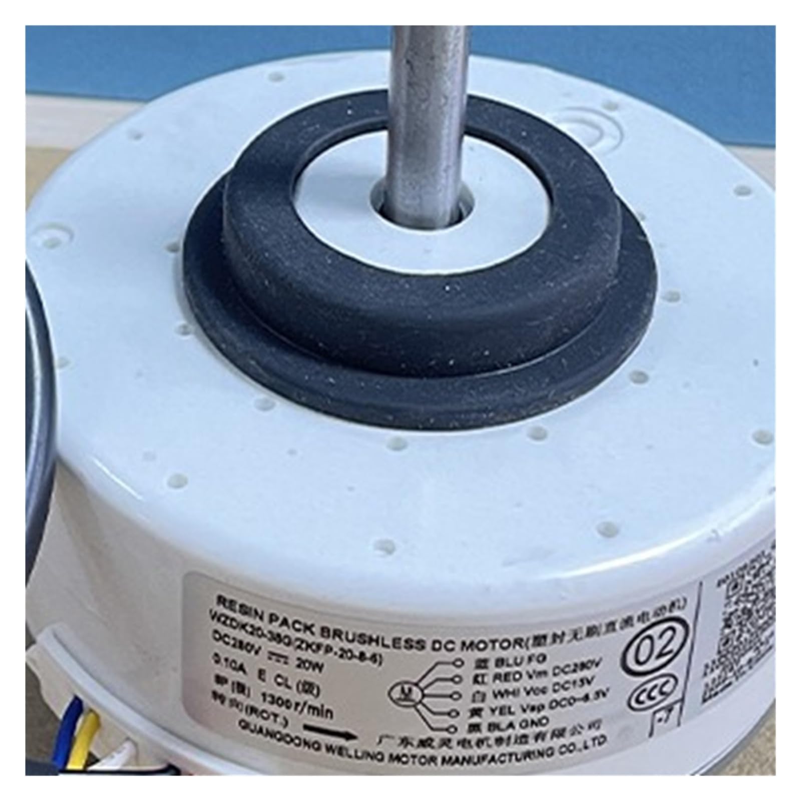 WZDK20-38G Klimaanlage Innenmotor ZKFP-20-8-6 20W Bürstenloser DC-Lüftermotor for Den Haushalt