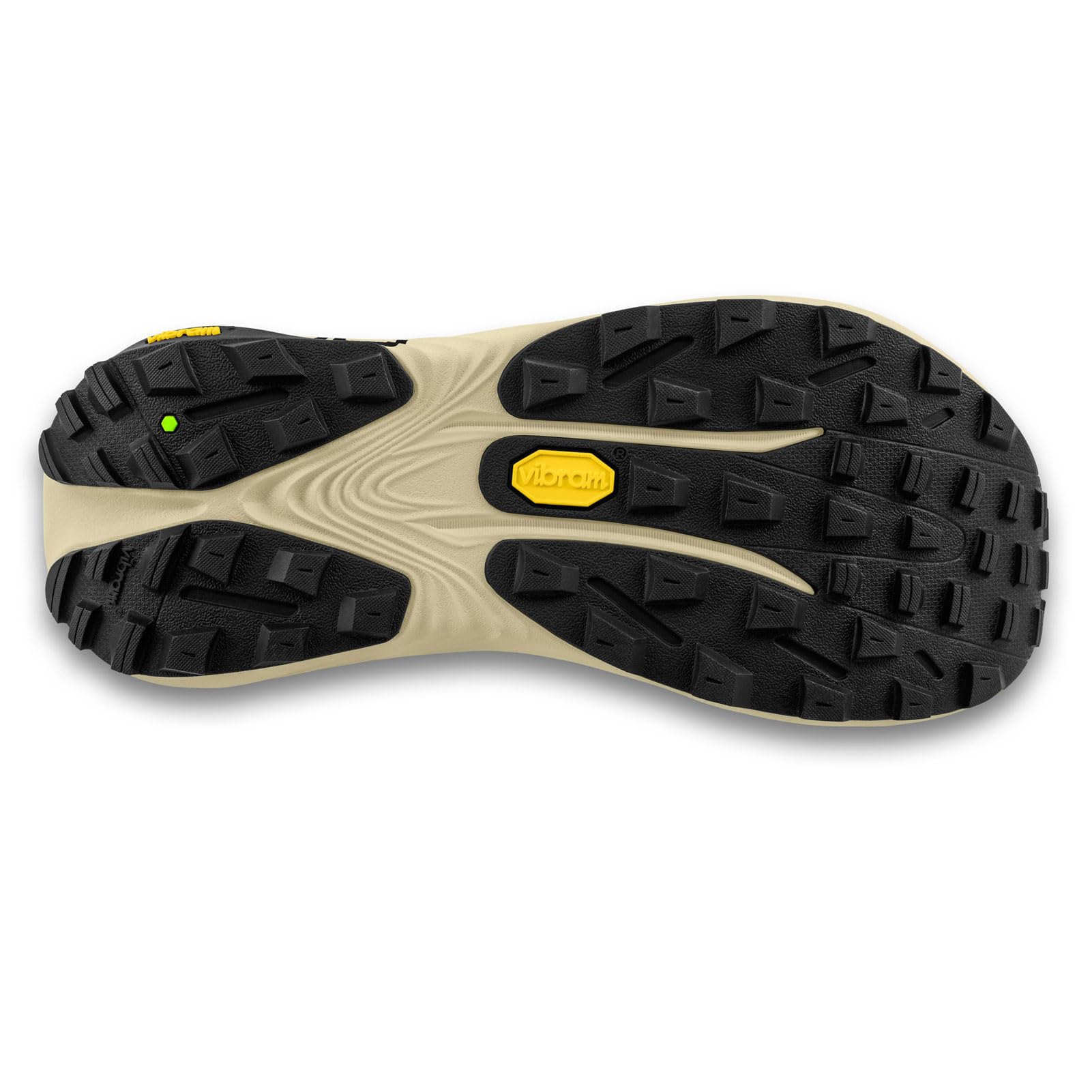 Topo Athletic Vista Scarpe da Corsa Scarpa da Trail Uomini Nero - Black/Lime 42