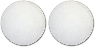 Oreck Commercial Orbiter Polishing Pad 12" Diameter for Orbiter Floor Cleaner Machine ORB550MC, 437051, White (Pack of 2)