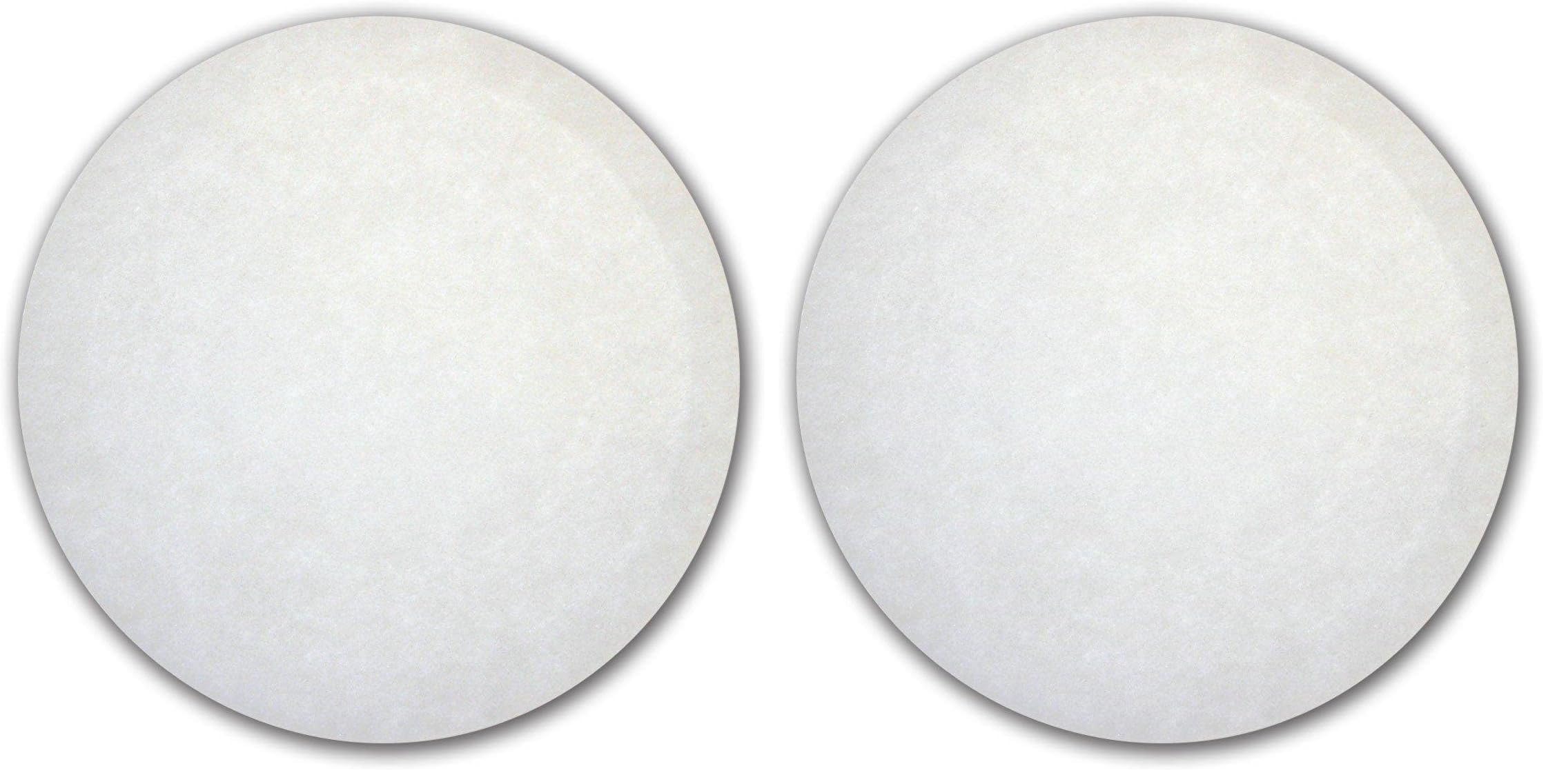Oreck Commercial Orbiter Polishing Pad 12" Diameter for Orbiter Floor Cleaner Machine ORB550MC, 437051, White (Pack of 2)