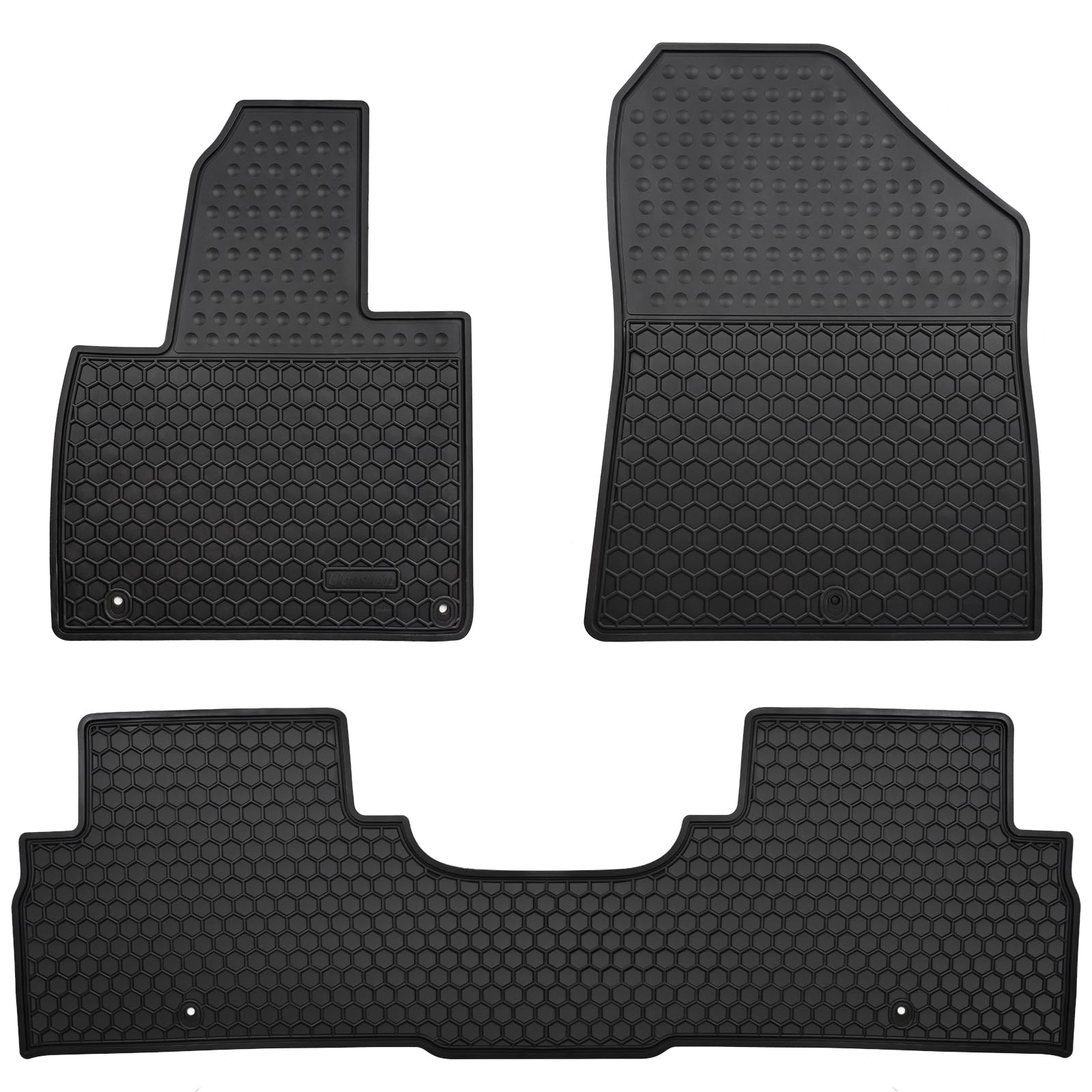 Photo 1 of Car Floor Mats Custom Fit for Kia Sorento 2016 2017 2018 2019 2020 Odorless Washable Rubber Foot Carpet