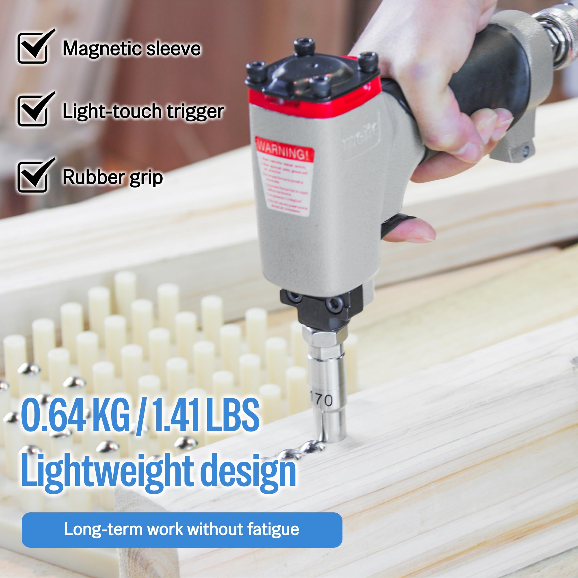 Meite Pneumatic Deco Nail Gun - Buy Now! -5