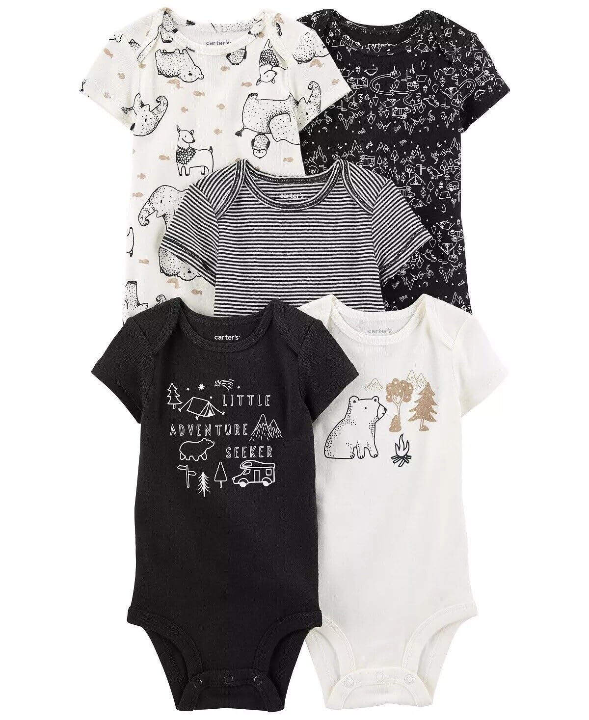Carter's Body da bambino da 5 pezzi