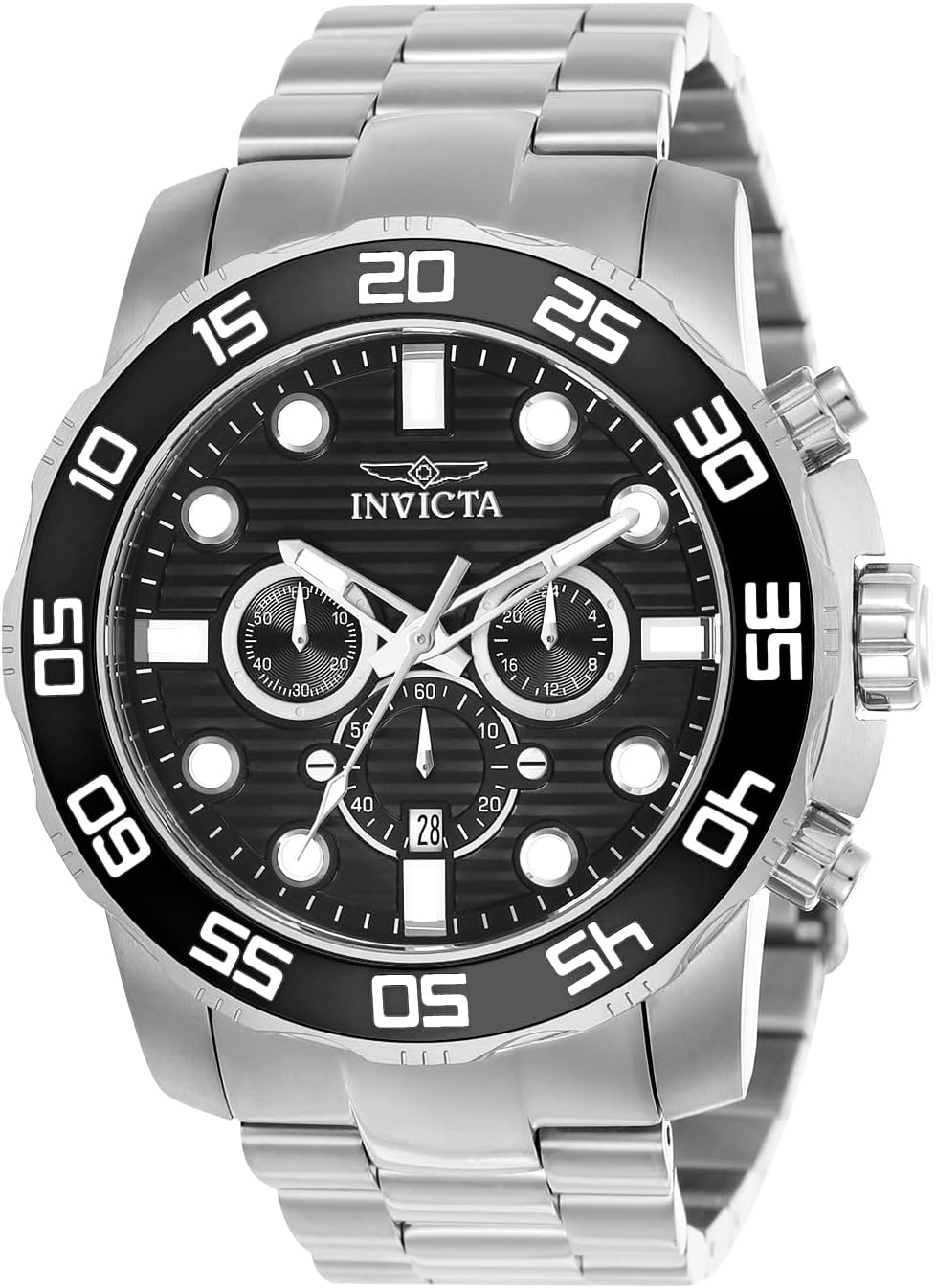 Invicta Men's 22226 Pro Diver Analog Display Quartz Silver Watch