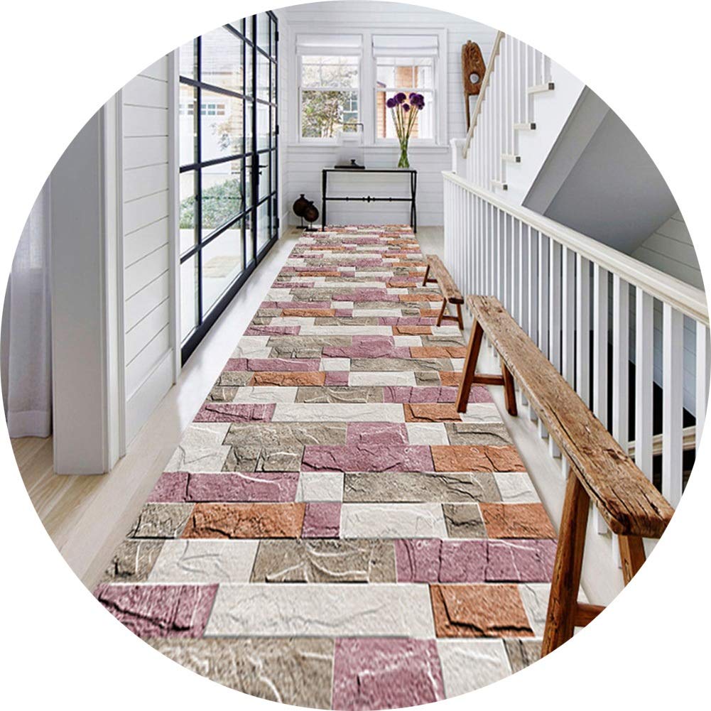 Tapis de couloir lavable et découpable pour entrée modèle résistant