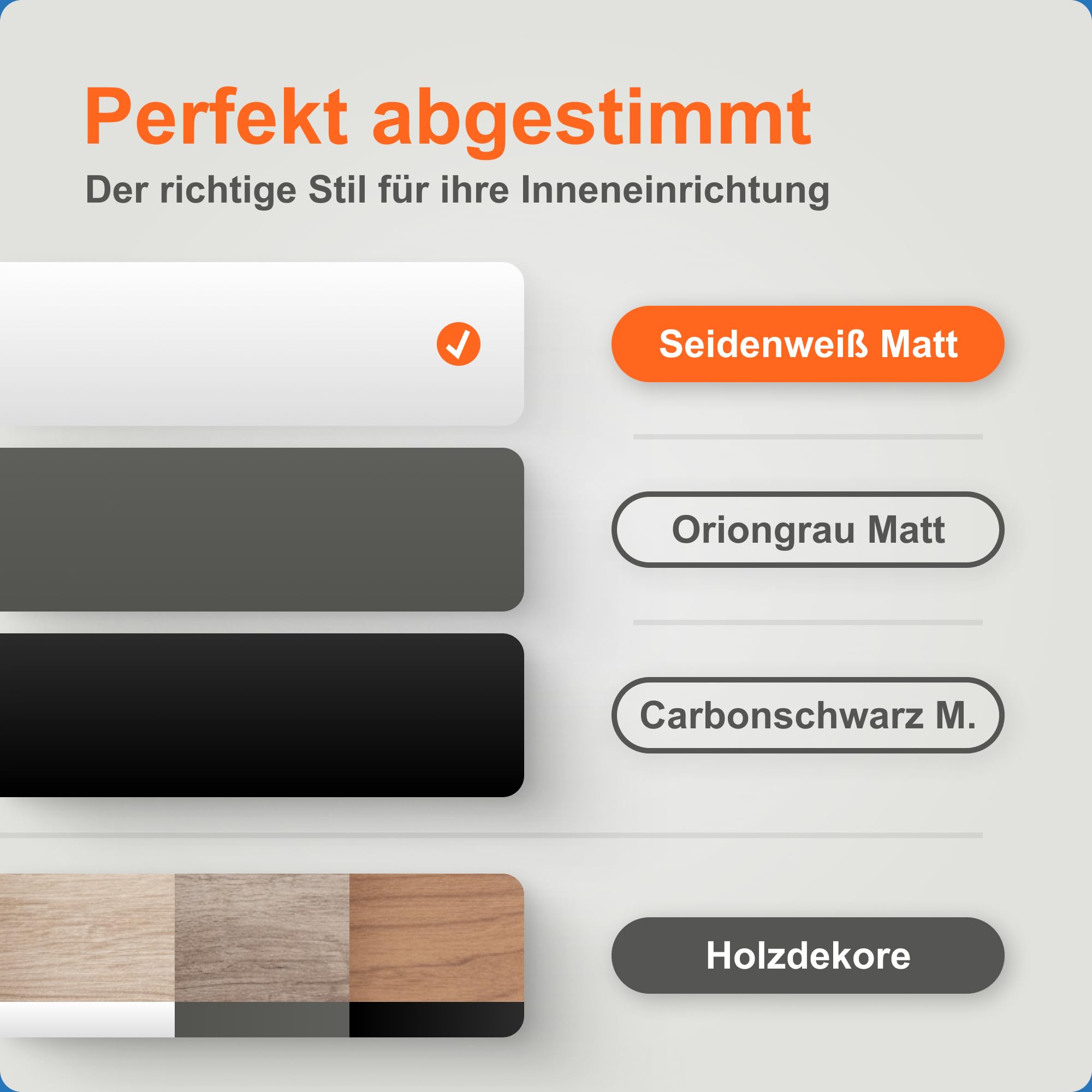 Blum AMBIA-LINE Schubladen-Organizer Stahl 37×22×11 cm | Seidenweiß | Küche | Magnetplattenhalter – kein Verrutschen | Schubladen Organizer aus formstabilem Stahl | Modular erweiterbar | Für Küche & Bad