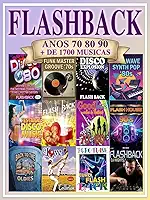 Pen Drive com Músicas Flashback anos 70 80 90
