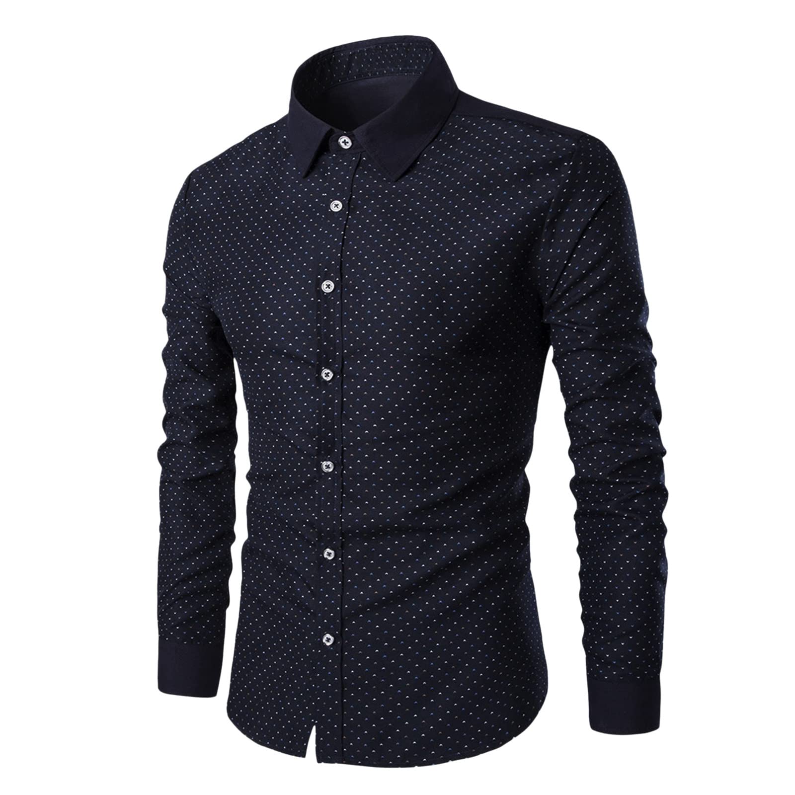 T-shirt polo hommes manches courtes et hauts décontractés basic - 7