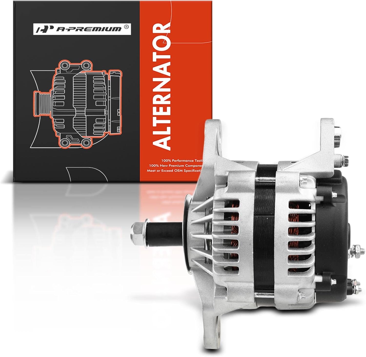 A-Premium Alternator Compatible with Ford F700, F800 & Freightliner Argosy, Business Class M2, Century Class, Classic, Columbia, FC80, FL60, FL70, FL80