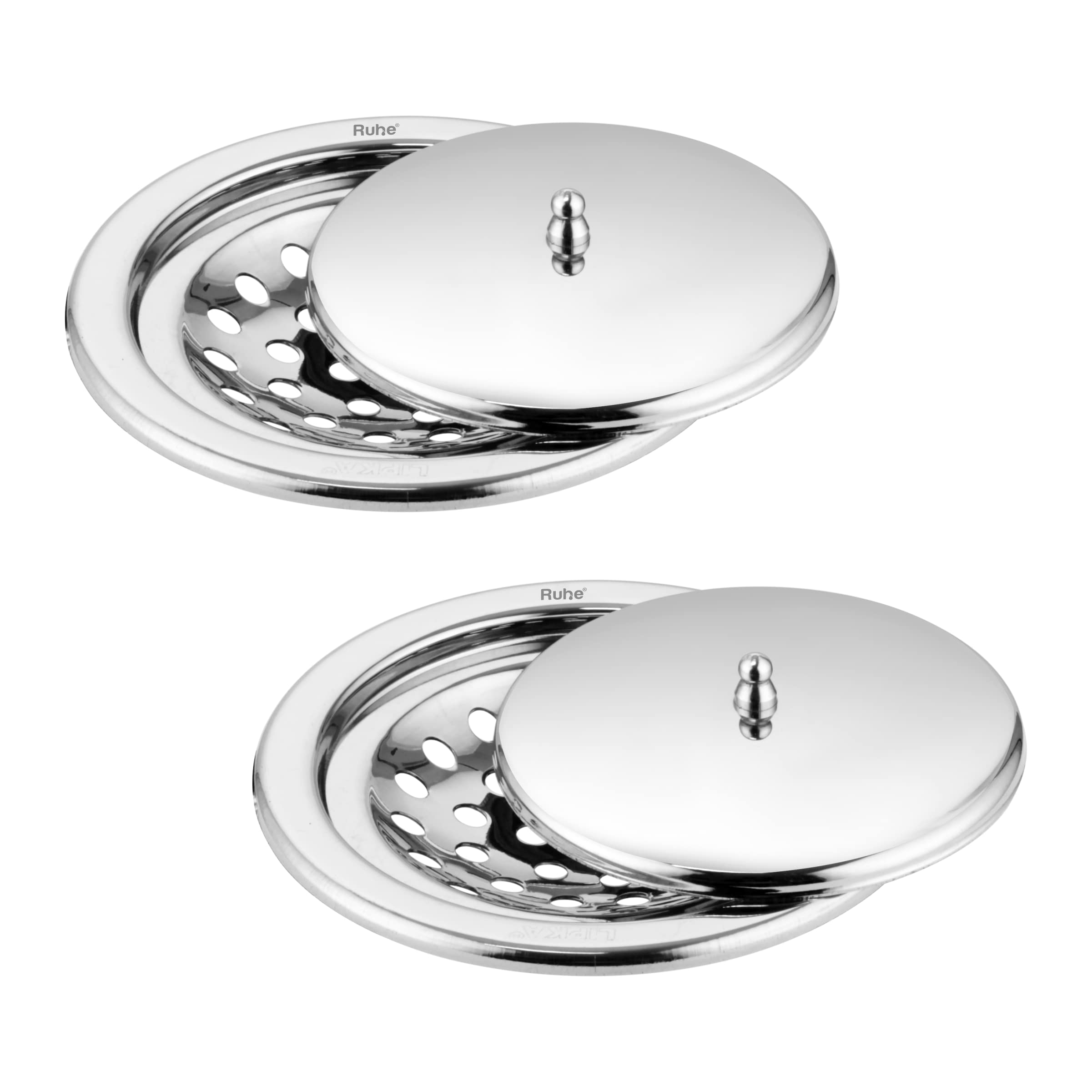 Ruhe® Floor Drainer | Premium Grade Stainless Steel Saturn Round Floor Drainer/Jali Pack of 2 (5 Inch) (B0BMVMZRQX) Amazon Price History, Amazon Price Tracker