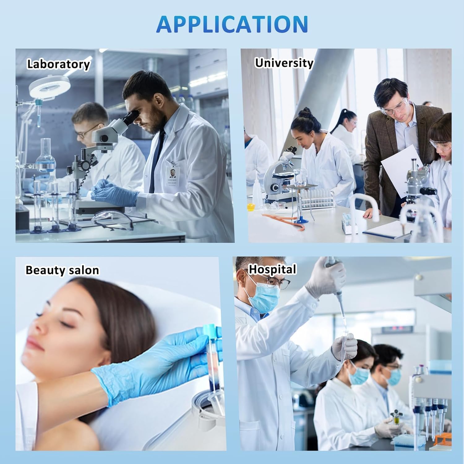 YUCHENGTECH Centrifuga da Laboratorio da Tavolo Centrifuga a Bassa Velocità 10ml x6 4000 Giri/min 0-60 Min Tempi 1685XG per Provette da Centrifuga 5/7/10ml 220V 23x26x17cm 1.7kg