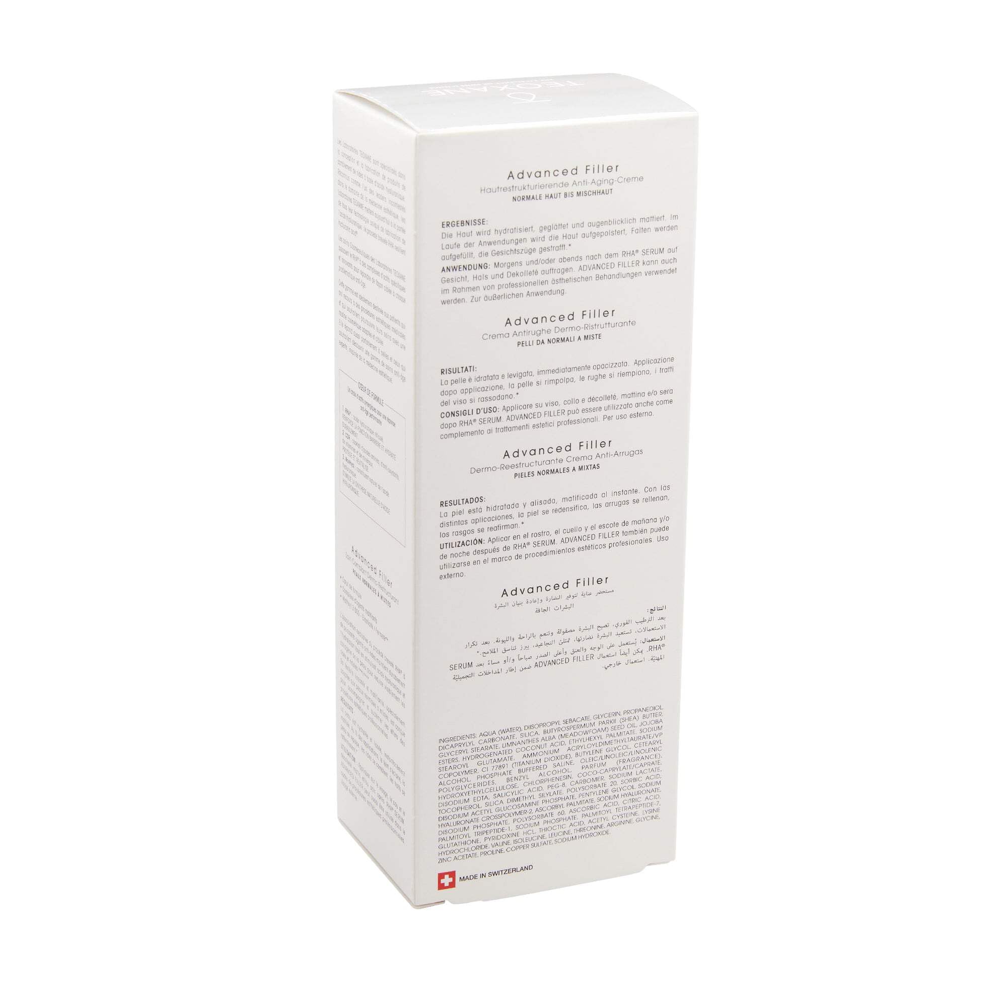 Teoxane Advanced Filler Acido Ialuronico Per La Pelle Normale 50 Milliliter