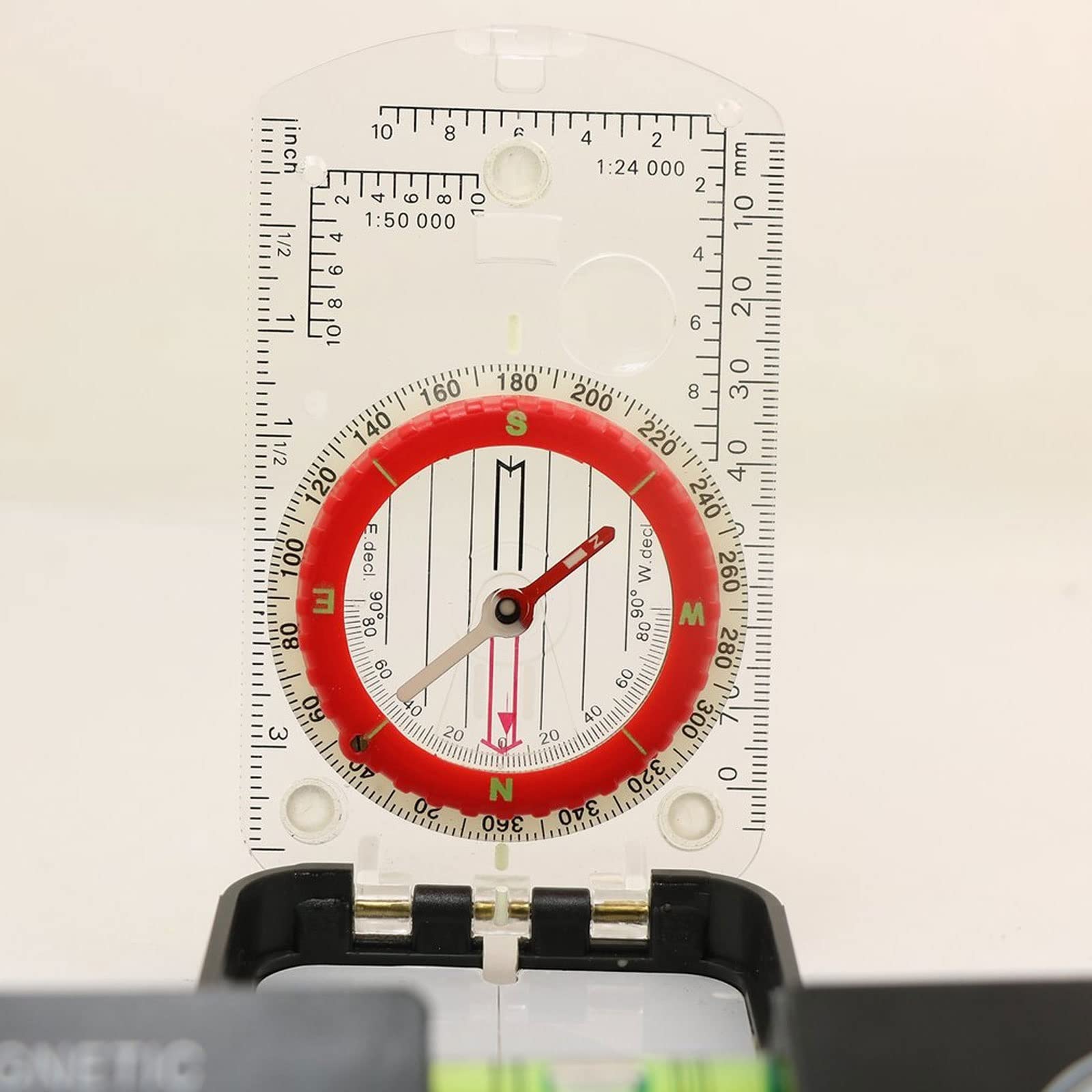 JINGYAN Kompasy Outdoor Camping Compass Geologic Fluorescencyjny Przenośny Cyfrowy Kompas Wspinaczka Piesze Wycieczki Campingowe Narzędzia