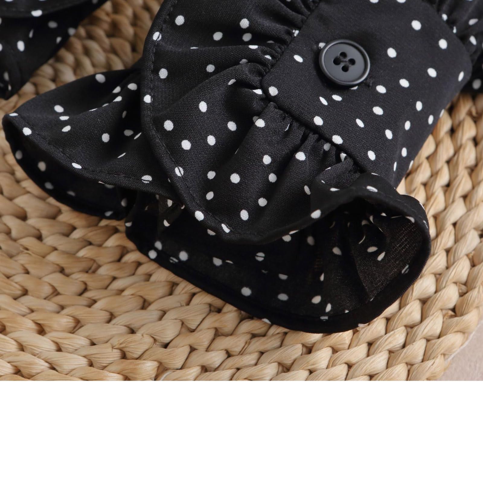 DNLKWGO Lace Detachable Fake Sleeve Cuffs Wrist Cuffs Bracelet False Sleeves for Women, H04-Black - Image 5