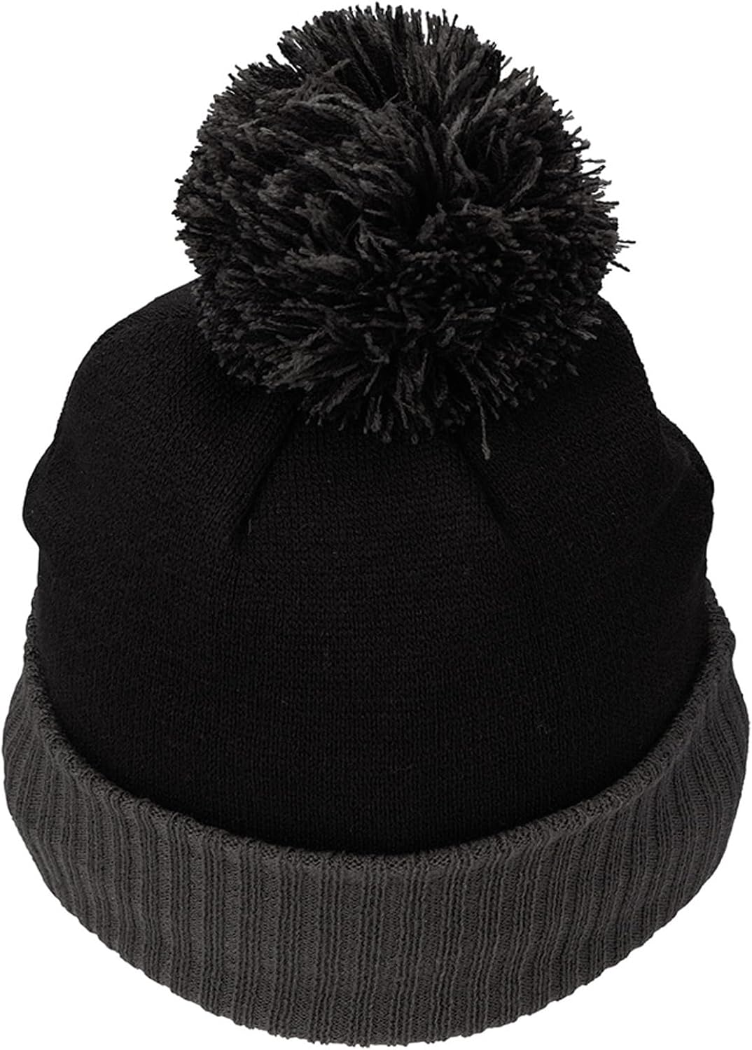 TaylorMade Golf Men's Standard Bobble Beanie, Black