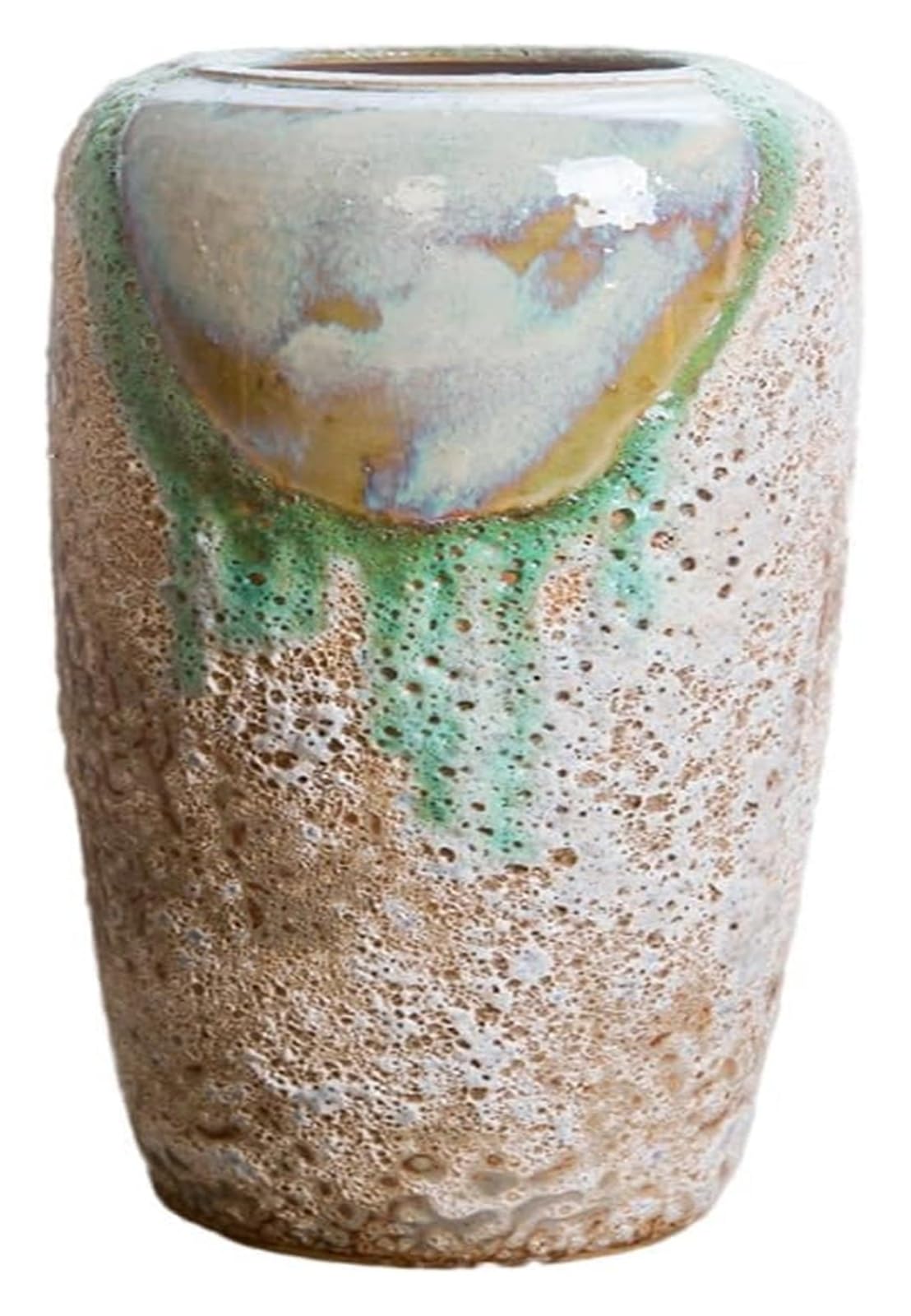 Vase Desktop Ceramic Living Room Floor Standing Large Cafe Restaurant Hotel Decoration(W21 X H40cm)
