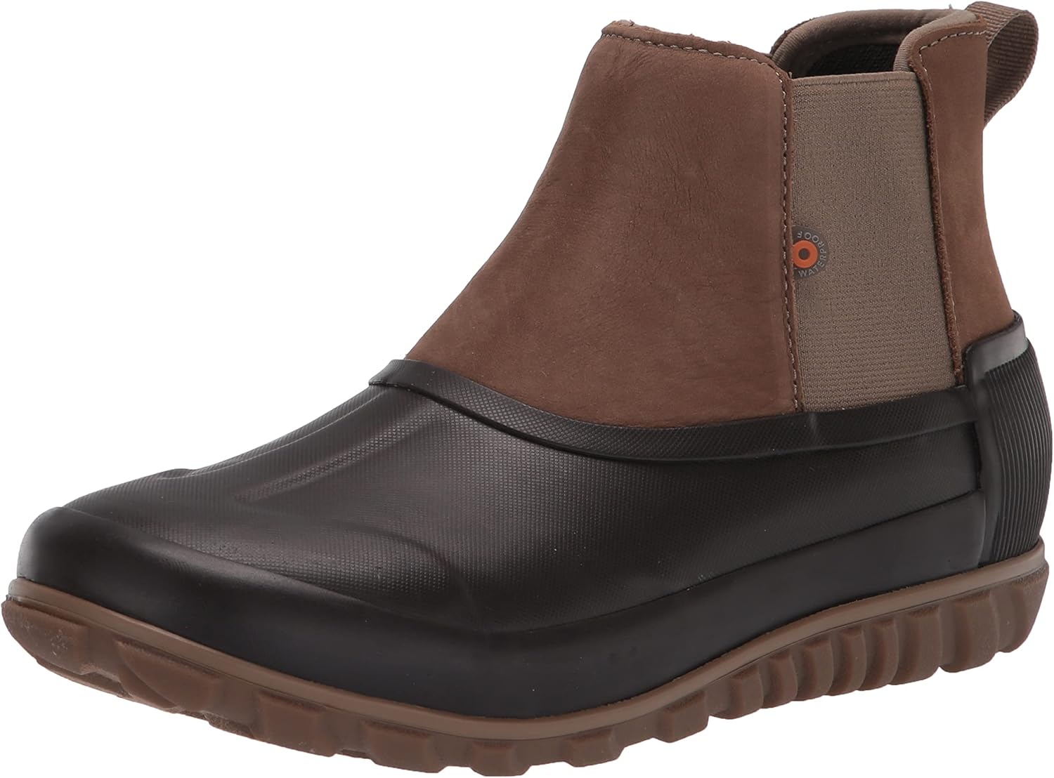 Bogs Women's Classic Casual Chelsea Snow Boot, Tan, 11