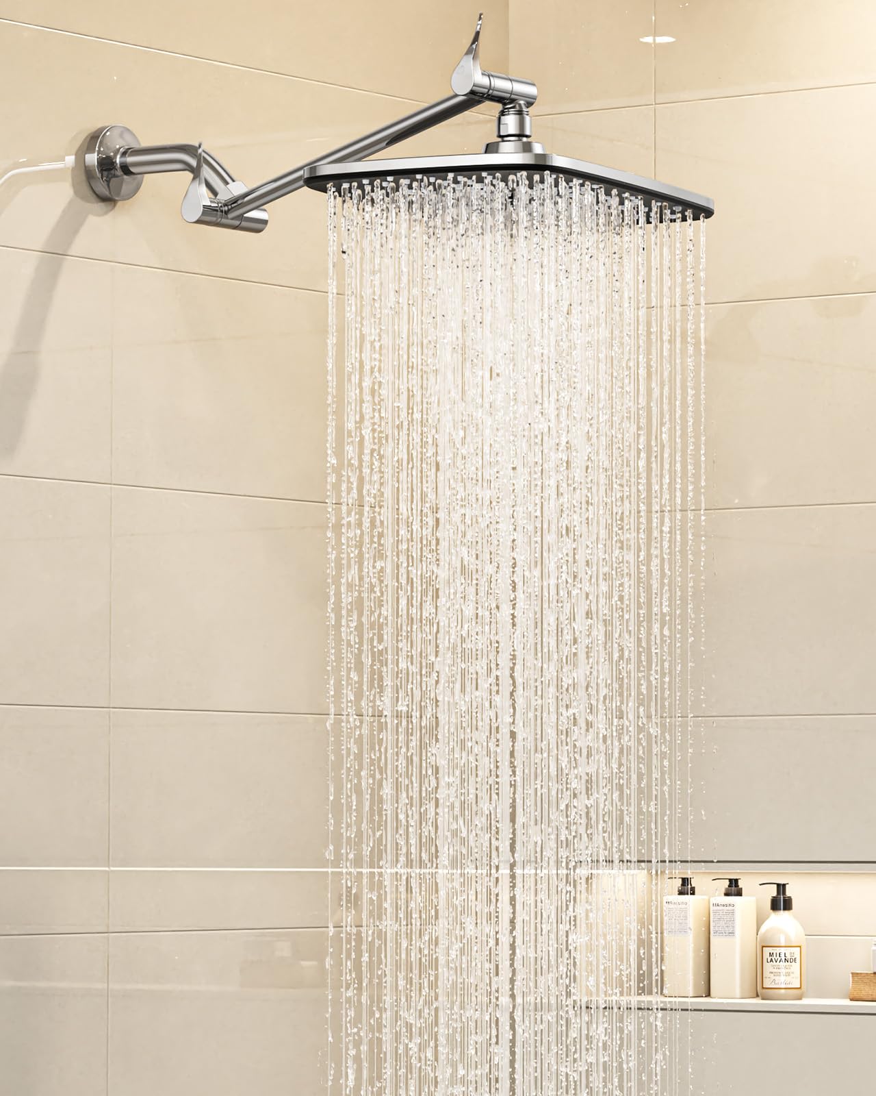 Veken 11.8 Inch Rain Shower Head Chrome