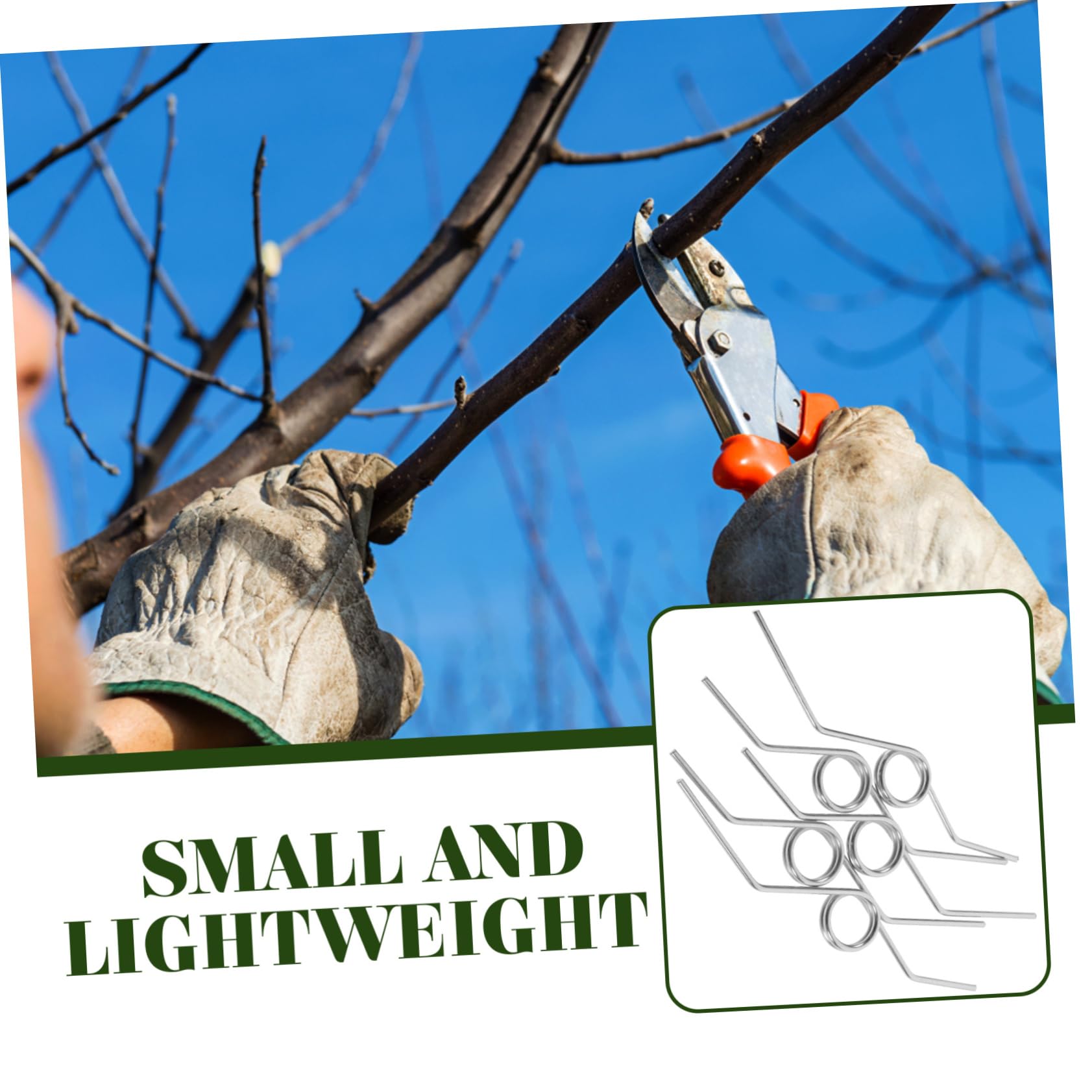 TOYANDONA 20 Pièces Ressorts Acier Pour Sécateur Petits