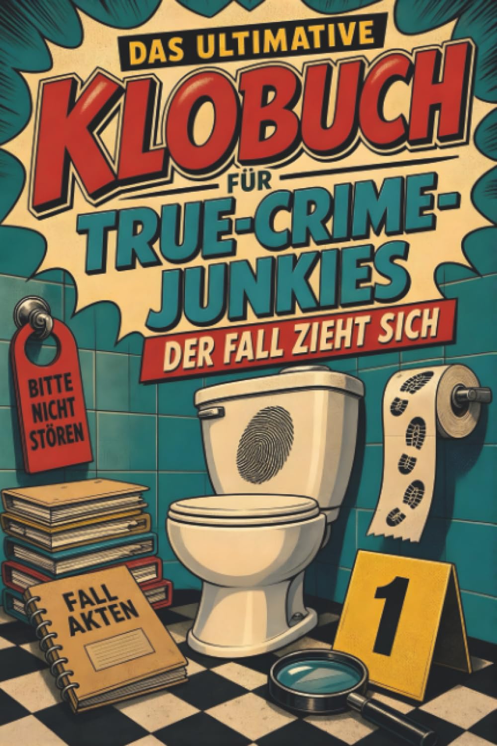 Das ultimative Klobuch für True-Crime-Junkies: Der Fall zieht sich. Lustiges Geschenk für Fans von Cold Cases und Tatort-Analysen
