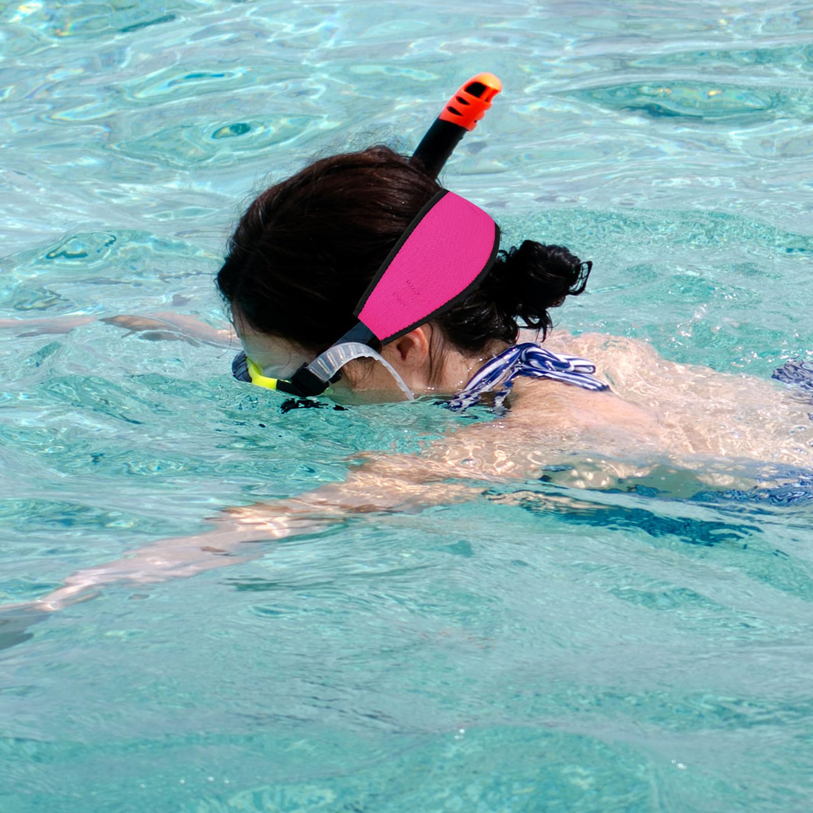 Cinturino Maschera Immersione, 3 PCS Cinturino Maschera in Neoprene, Cinturino per Maschera Sub, Antiscivolo Cinturino per Maschera da Sub per Snorkeling, Immersioni Profonde