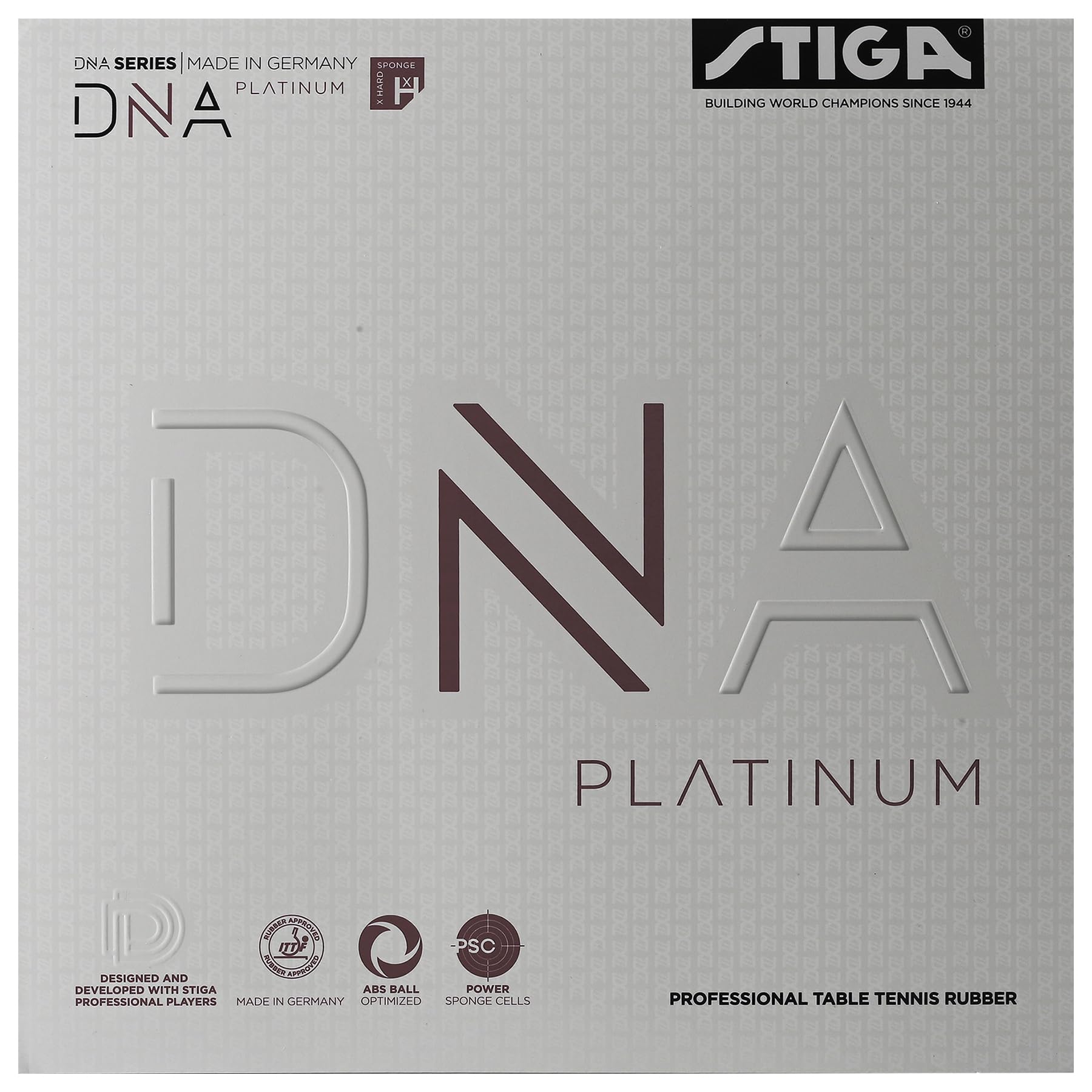 Amazon | STIGA 卓球ラバーDNAプラチナXH、2.3 優れたグリップと最適な 